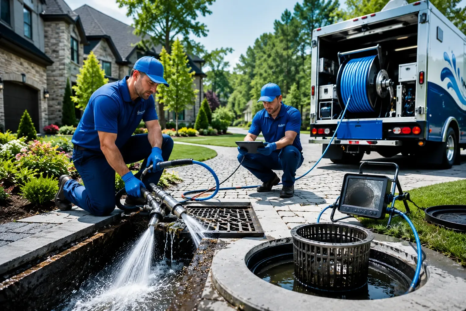 Local outdoor drain cleaning professionals in Friendsville, PA
